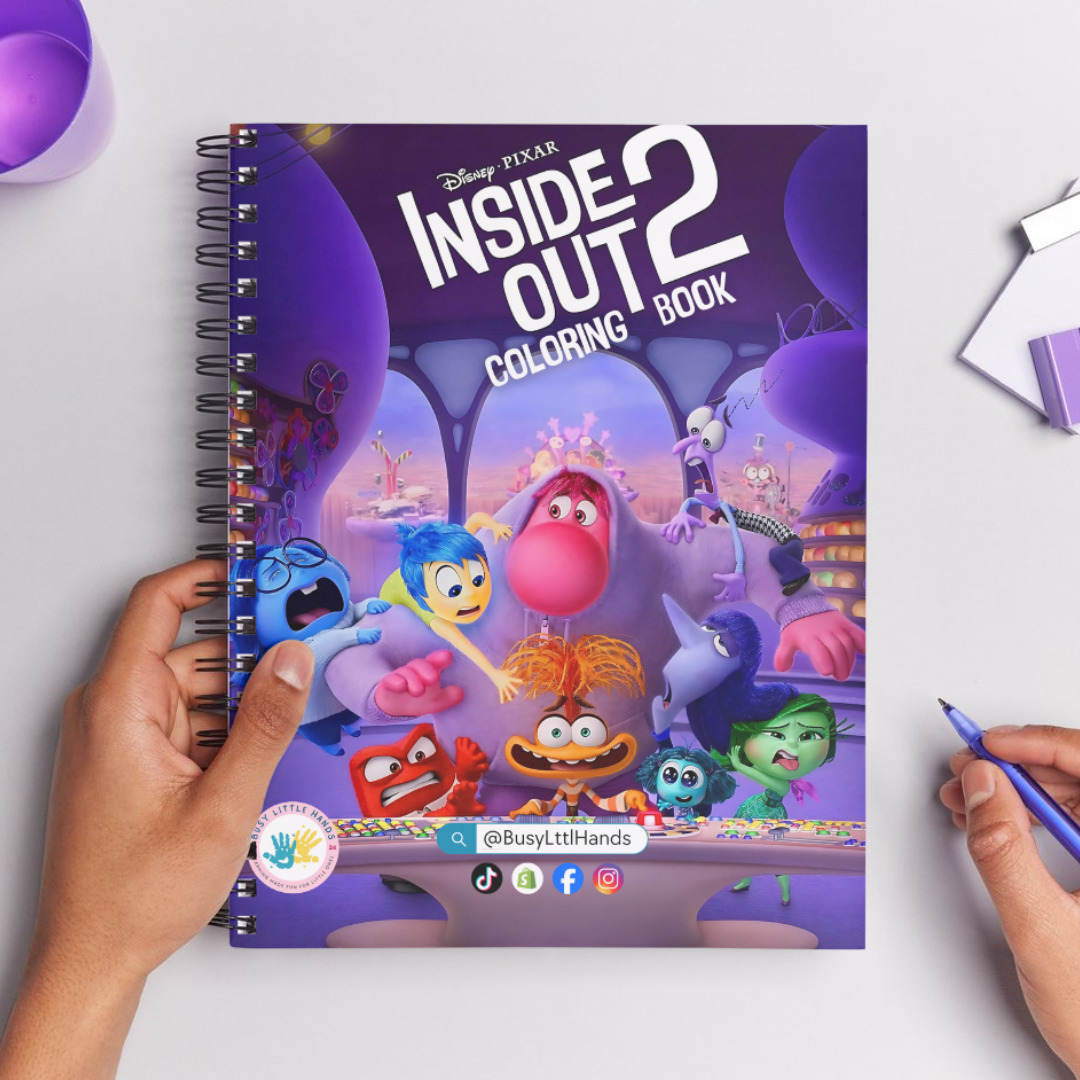 InsideOut 2 Coloring Book