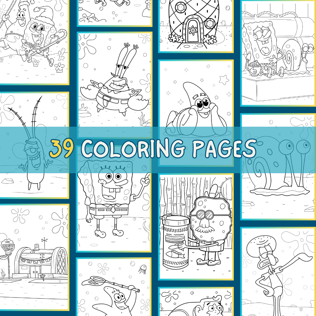 SpongeBob Coloring Book