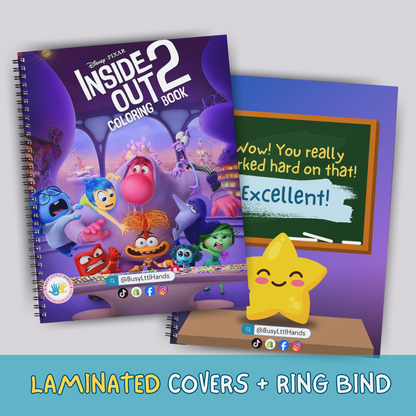 InsideOut 2 Coloring Book