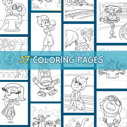 InsideOut 2 Coloring Book