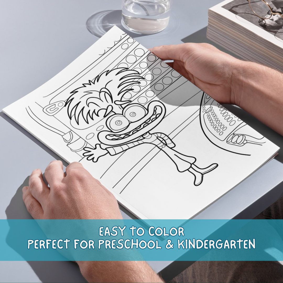 InsideOut 2 Coloring Book