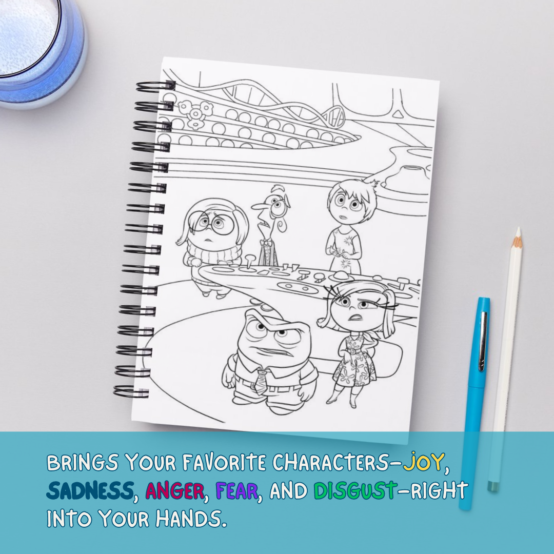 InsideOut 2 Coloring Book